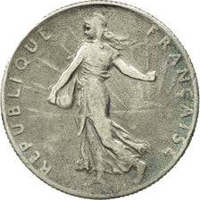 Coin, France, Semeuse, 50 Centimes, 1920, Paris, EF(40-45), Silver, KM:854
