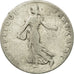 Coin, France, Semeuse, 50 Centimes, 1907, Paris, VF(20-25), Silver, KM:854