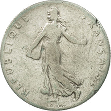 France, Semeuse, 50 Centimes, 1906, Paris, B+, Argent, KM:854, Gadoury:420