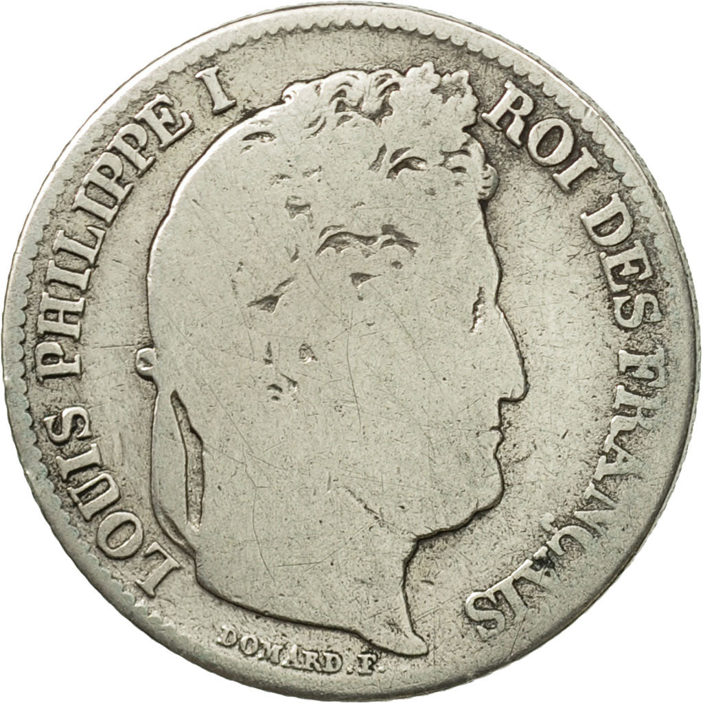 Coin, France, Louis-Philippe, Franc, 1847, Paris, F(12-15), Silver, KM:748.1