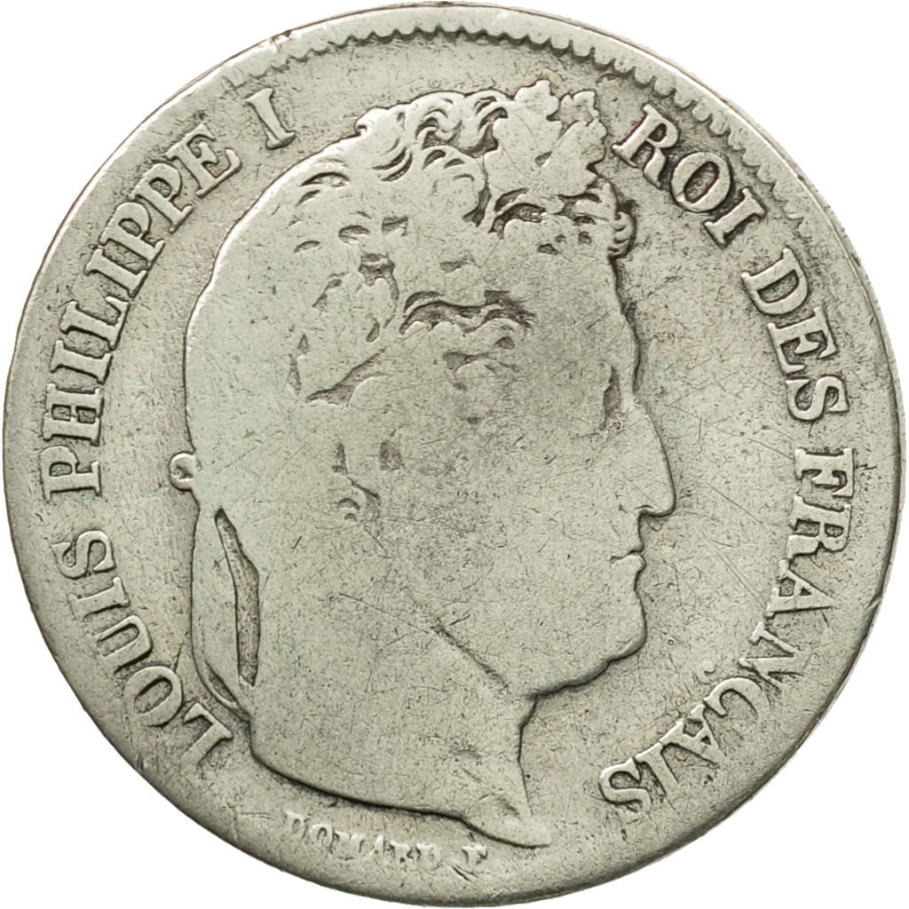 Moneta, Francia, Louis-Philippe, Franc, 1846, Paris, B+, Argento, KM:748.1