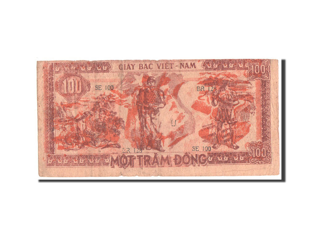 Viet Nam, 100 D<ox>ng, 1948, KM #28a, VF(30-35), U