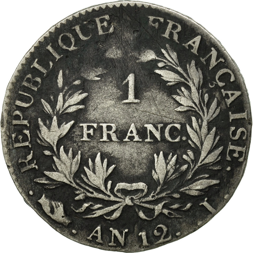 Coin, France, Napoléon I, Franc, 1803, Limoges, VF(30-35), Silver, KM:649.6