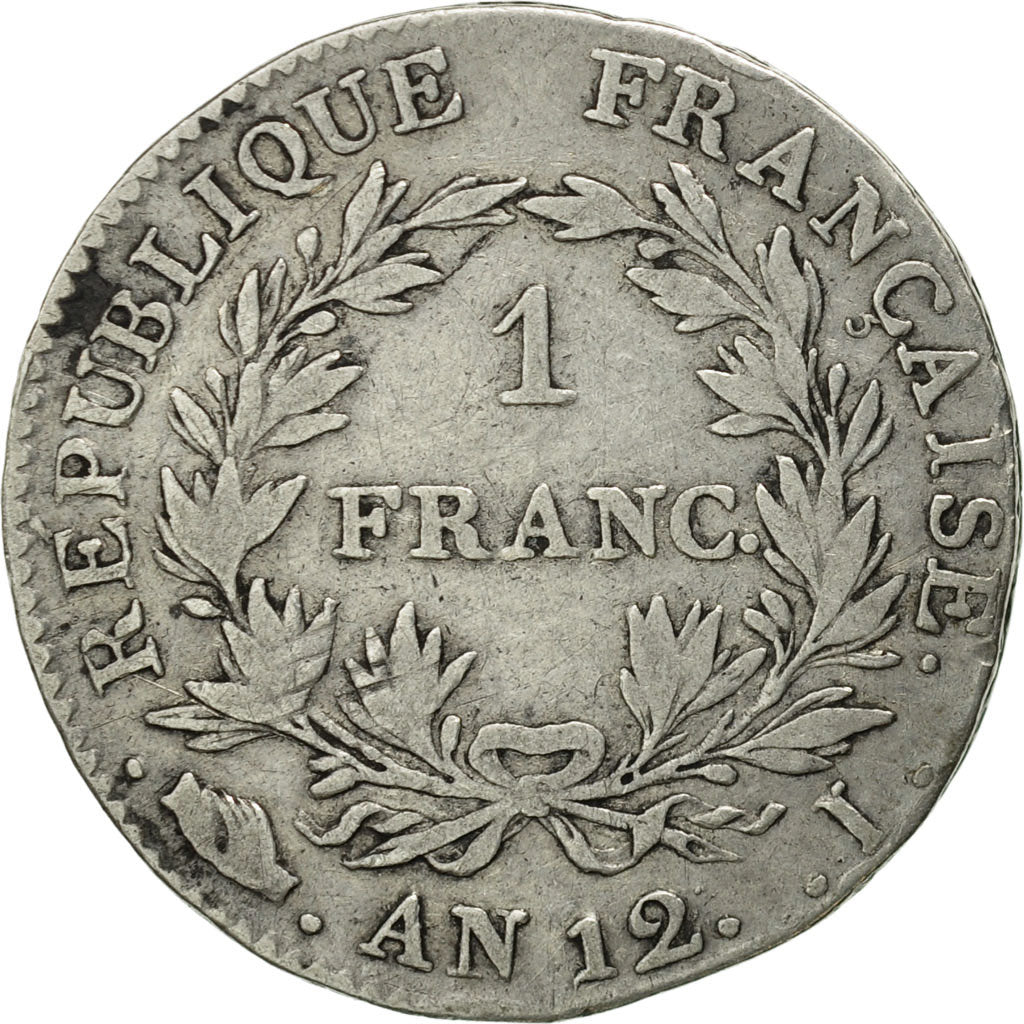 France, Napoléon I, Franc, 1803, Limoges, VF(30-35), Silver, KM:649.6