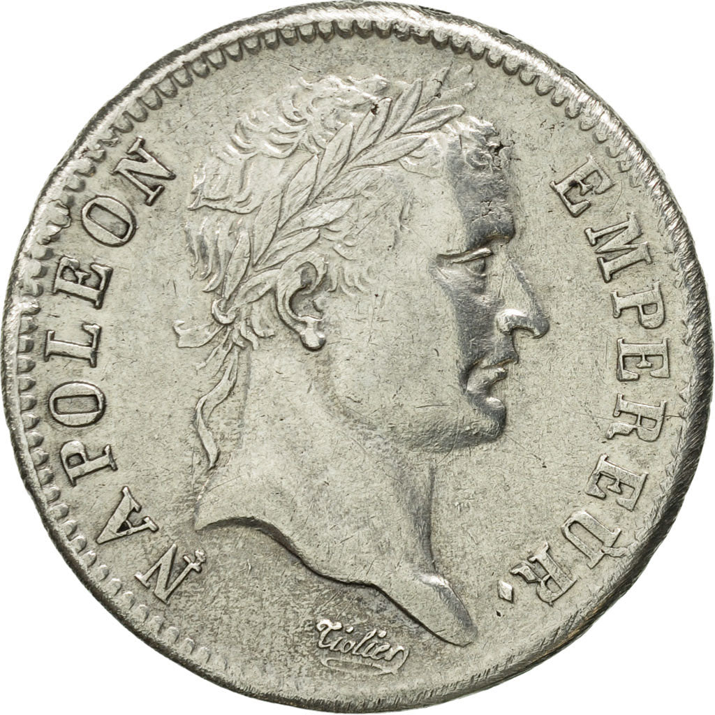 Coin, France, Napoléon I, Franc, 1812, Rouen, EF(40-45), Silver, KM:692.2