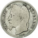 France, Napoleon III, Franc, 1868, Paris, F(12-15), Silver, KM 806.1