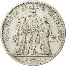 France, Hercule, 5 Francs, 1849, Bordeaux, EF(40-45), Silver, KM:756.4