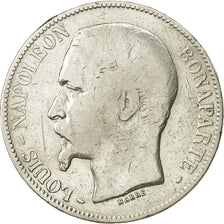 France, Napoléon III, 5 Francs, 1852, Paris, VF(20-25), Silver, KM:773.1