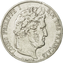 Coin, France, Louis-Philippe, 5 Francs, 1848, Paris, EF(40-45), Silver