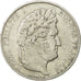 France, Louis-Philippe, 5 Francs, 1848, Strasbourg, TB+,Argent,KM:749.3,Gad 678a