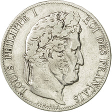 Monnaie, France, Louis-Philippe, 5 Francs, 1847, Paris, TB, Argent, KM:749.1