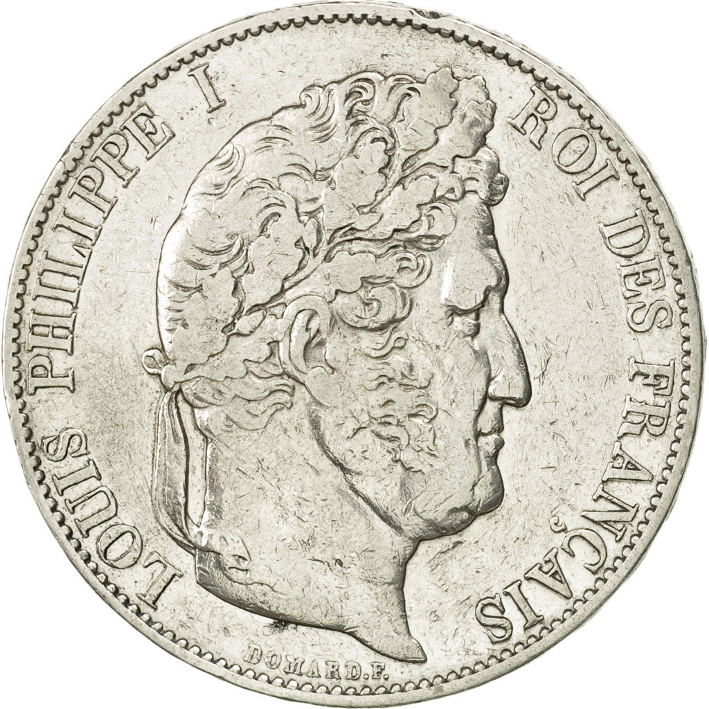 Moneta, Francia, Louis-Philippe, 5 Francs, 1846, Lille, BB, Argento, KM:749.13