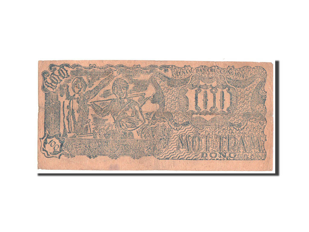 Viet Nam, 100 D<ox>ng, 1949, KM #30b, VF(30-35), S