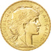 Moneda, Francia, Marianne, 20 Francs, 1914, EBC+, Oro, KM:857, Gadoury:1064