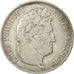 Monnaie, France, Louis-Philippe, 5 Francs, 1833, Lyon, TB+, Argent, KM:749.4