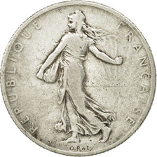 France, Semeuse, 2 Francs, 1900, Paris, VF(30-35), Silver, KM:845.1, Gadoury:532