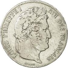 France, Louis-Philippe, 5 Francs, 1839, Rouen, VF(30-35), Silver, KM:749.2