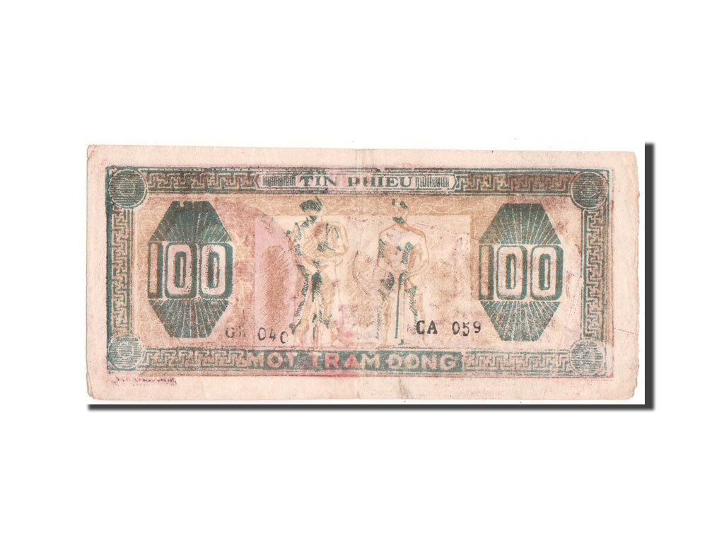 Viet Nam, 100 D<ox>ng, 1950, KM #56a, EF(40-45), GK CA