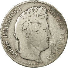 Monnaie, France, Louis-Philippe, 5 Francs, 1842, Paris, TB, Argent, KM:749.1