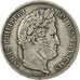 Monnaie, France, Louis-Philippe, 5 Francs, 1837, Marseille, TTB, Argent