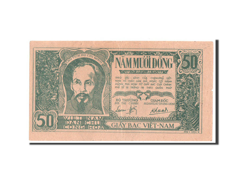 Banknote, Viet Nam, 50 D<ox>ng, 1948, AU(50-53)