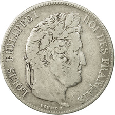 France, Louis-Philippe, 5 Francs, 1832, Bordeaux, TB, Argent, KM:749.7, Gad 678