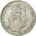 France, Louis-Philippe, 5 Francs, 1832, Lyon, F(12-15), Silver, KM:749.4