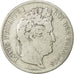 France, Louis-Philippe, 5 Francs, 1832, Toulouse, F(12-15), Silver, KM:749.9