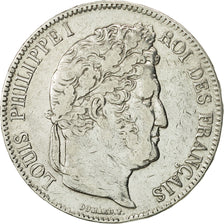 France, Louis-Philippe, 5 Francs, 1835, Lille, VF(20-25), Silver, KM:749.13