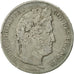 Coin, France, Louis-Philippe, 5 Francs, 1836, Lille, VF(20-25), Silver