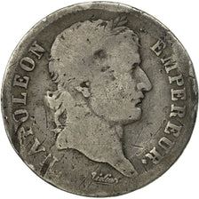 France, Napoléon I, Franc, 1808, La Rochelle, VG(8-10), Silver, KM:682.5