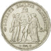 Francia, Hercule, 5 Francs, 1873, Paris, MBC, Plata, KM:820.1, Gadoury:745a