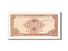 Banconote, Vietnam, 5000 D<ox>ng B, 1987, SPL+
