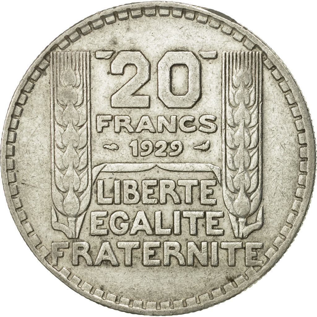 Monnaie, France, Turin, 20 Francs, 1929, Paris, TTB, Argent, KM:879, Gadoury:852