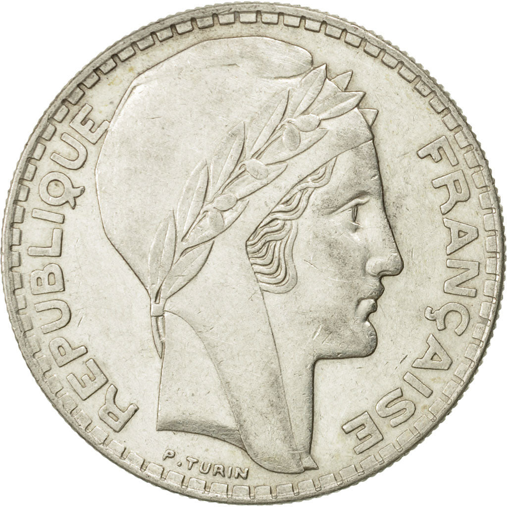 Monnaie, France, Turin, 20 Francs, 1934, Paris, TTB+, Argent, KM:879