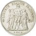 France, Hercule, 5 Francs, 1876, Paris, EF(40-45), Silver, KM:820.1