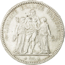 France, Hercule, 5 Francs, 1873, Paris, EF(40-45), Silver, KM:820.1