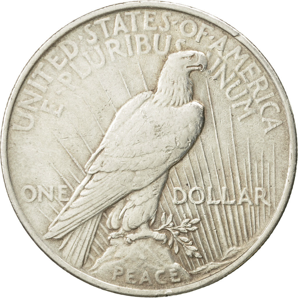 Coin, United States, Peace Dollar, Dollar, 1923, U.S. Mint, Philadelphia
