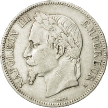 Coin, France, Napoleon III, Napoléon III, 5 Francs, 1867, Paris, EF(40-45)