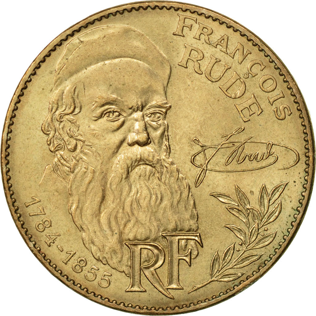 Münze, Frankreich, François Rude, 10 Francs, 1984, VZ, Nickel-Bronze, KM:954