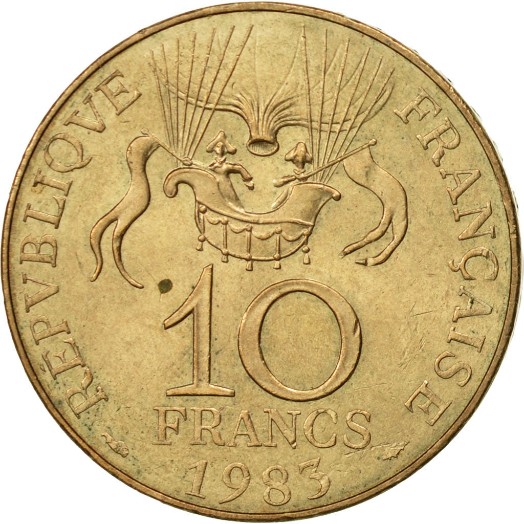 Monnaie, France, La conquête, 10 Francs, 1983, SUP, Nickel-Bronze, KM:952
