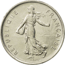Coin, France, Semeuse, 5 Francs, 1972, Paris, AU(55-58), Nickel Clad