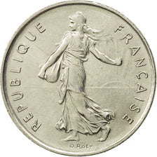 Coin, France, Semeuse, 5 Francs, 1977, Paris, AU(55-58), Nickel Clad