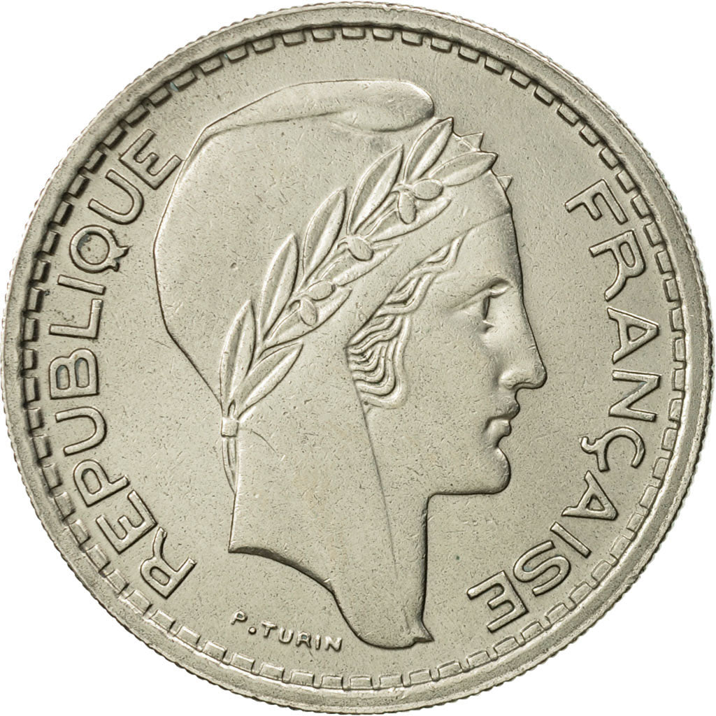 Moneda, Francia, Turin, 10 Francs, 1948, Paris, EBC, Cobre - níquel, KM:909.1