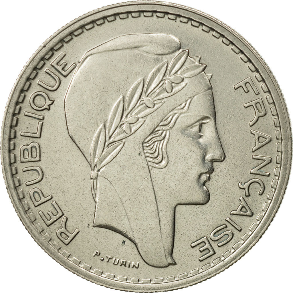 Coin, France, Turin, 10 Francs, 1948, Beaumont - Le Roger, AU(55-58)