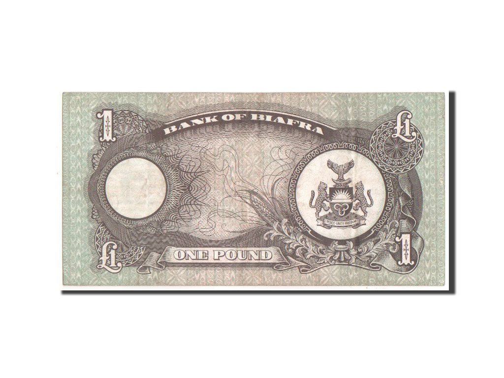 Banknot, Biafra, 1 Pound, 1968, EF(40-45)