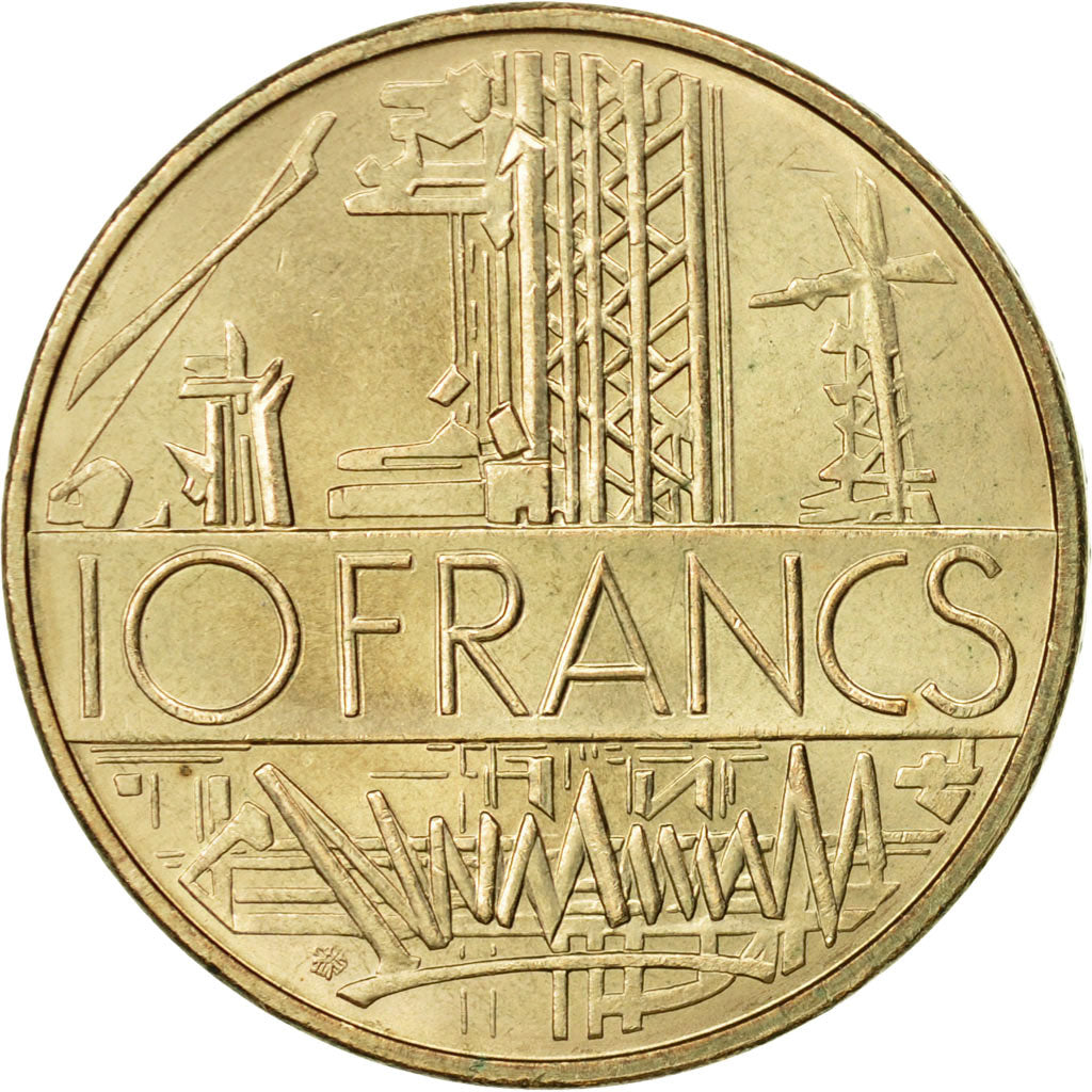 Monnaie, France, Mathieu, 10 Francs, 1985, TTB+, Nickel-brass, KM:940