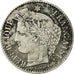 Moneta, Francia, Cérès, 20 Centimes, 1851, Paris, BB, Argento, KM:758.1