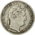 Moneda, Francia, Louis-Philippe, 1/2 Franc, 1845, Lille, BC+, Plata, KM:741.13