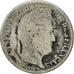 Moneda, Francia, Louis-Philippe, 1/2 Franc, 1844, Lille, BC, Plata, KM:741.13